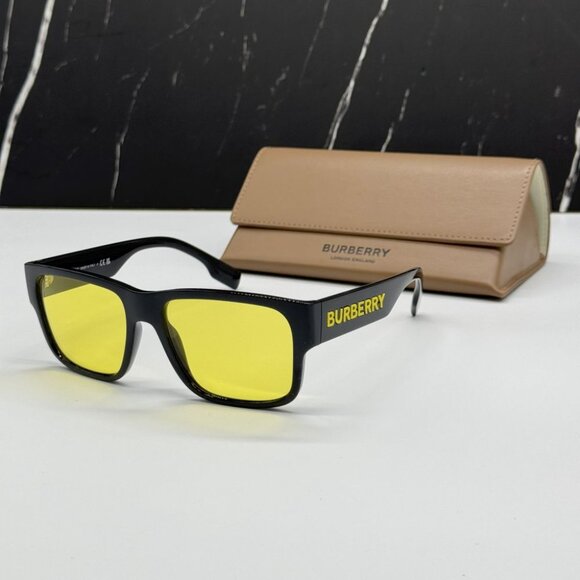 NEW BE4358 3001/85 BURBERRY KNIGHT BE4358 300185 MEN SUNGLASSES - Picture 2 of 11